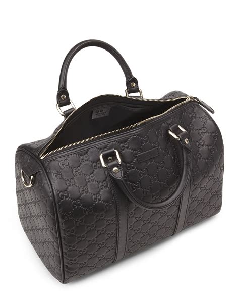 black gucci monogram purse|black gucci boston bag.